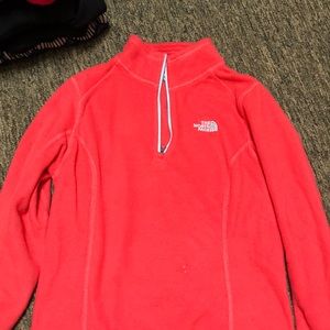 Women’s north face fleece half zip